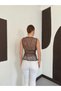 Sequined blouse with string ties - 3