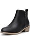 Jeossy Women's Ankle Boots Thick Heel Low Heeled Booties for Women