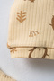 Cute Penguin-Printed 5-Piece Baby Hospital Outfit Set, 100% Cotton, Newborn 0–3 Months, Beige - 4