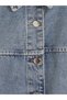 Oversize Women's Jean Shirt Jacket - 6