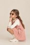 Girls' 3-Piece Knit Dress, Fur Jacket, and Blouse Winter Set for Weddings and Special Occasions. - 4