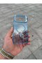 غطاء سيليكون شفاف لامع باللون الأزرق، متوافق مع هاتف Apple iPhone 14، مزود بقاعدة مغناطيسية (MagSafe) وحامل. - 2