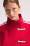 High-Neck Jacket with Ribbon and Brit Detail, Lined with Mesh Fabric J1374Ax26Wn - 4
