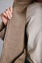 Regular Fit, High Neck, Zippered Faux Fur Jacket I2769Ax26Wn - 5