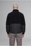 Regular Fit, High Neck, Zippered, Fleece Block-Patterned Jacket I1024Ax26Wn - 5