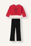 Disney Minnie Mouse Printed Ruffled and Slit-Hemmed 2-Piece Set for Baby Girls I8941A526Wn