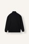 Boxy Fit Half-Zip Stand Collar Sweatshirt with Atatürk Signature Label I4670Ax26Au - 6