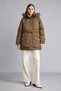 Regular Fit Faux Fur Hooded Thick Parka with Drawstring Waist I2857Ax26Wn - 2