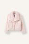 Regular Fit Shawl Collar Faux Fur Jacket I2799Ax26Wn - 6