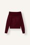 Slim Fit Folded Open Shoulder Knitwear Basic Sweater H2390Ax26Wn - 2