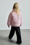 Ribbed Velvet Half Turtleneck Puffer Coat for Girls, H3052A526Au. - 6