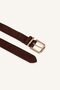 Women's Double-Sided Buckle Suede-Look Faux Leather Jean Belt H7348Axns - 3