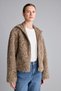 Regular Fit, High Neck, Zippered Faux Fur Jacket I2769Ax26Wn - 3