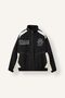 Relax Fit Polo Collar Faux Leather Jacket with Zipper and Inner Pocket F5011Ax26Wn