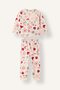 Floral 2-Piece Pajama Set with Bicycle Collar for Baby Girls I8730A526Wn
