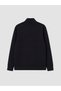 Men's Zippered Sweatshirt with Stand Collar - 7