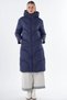 Hooded Detailed Anorak Coat Navy Blue - 2
