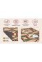 Eta New Year-Themed Patterned Woven Rug Eta4477 - 5