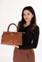 Women's Everyday Hand and Shoulder Bag Ald.762 Tan