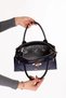 Women's Everyday Handbag and Shoulder Bag Ald.762 Navy Blue - 4