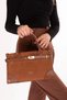 Women's Everyday Hand and Shoulder Bag Ald.762 Tan - 4