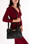 Women's Everyday Hand and Shoulder Bag Ald.762 Black - 2