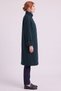 Green Cashmere Coat with Buckle Detail - 5