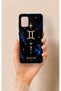 Samsung A31 Compatible Silicone Case with a Gemini-Themed Pattern.