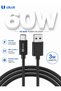 كابل USB-A إلى USB-C، أقصى تيار 3 أمبير، نقل بيانات USB 2.0، كابل شحن Type-C بطول 3 أمتار، أسود، iPhone 17/1