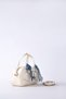 Double pocket handbag beige - 2