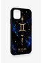 iPhone 11 Compatible Silicone Case with a Gemini-Themed Pattern. - 3