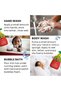 CRAZY KIDS Fun, Cute & Gentle Bath Wash for Children| Dermatologist-Tested| Twistable Top to Play Loved by Girls & Boys| Moisturising & Natural Body Wash Gel for Sensitive Skin or Toddler Bath (500ml) - 5
