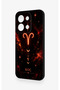 Redmi 15C 4g Compatible Silicone Case with a Zodiac Sign of Aries Design. - 4