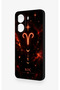 Poco X7 Pro Compatible Silicone Case with Aries Zodiac Sign Design. - 4