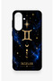 Samsung A37 Compatible Silicone Case with a Gemini-Themed Pattern. - 2