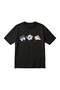 Best Friends Cat Printed Unisex Oversized T-Shirt