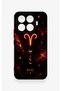 Mi 17t Pro 5g Compatible Silicone Case with a Zodiac Sign of Aries Design. - 2