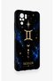 Redmi Note 10-10S Compatible Silicone Case with a Gemini-Themed Pattern. - 3