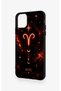 iPhone 11 Pro Max Compatible Silicone Case with a Zodiac Sign of Aries Design. - 4