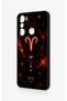 Infinix Hot 20I Compatible Silicone Case with a Zodiac Sign (Aries) Design. - 4