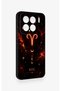 Mi 15 5g Compatible Silicone Case with a Zodiac Sign of Aries Design. - 3