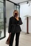 Premium Series Belted Black Quilted Coat/Vest - 6