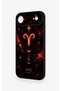 iPhone 17 Air Compatible Silicone Case with Aries Zodiac Sign Design. - 4