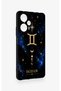 Poco F5 Compatible Silicone Case with a Gemini Zodiac-Themed Pattern. - 3