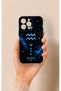 iPhone 14 Pro Max Compatible Bucket Constellation-Themed Patterned Silicone Case.