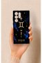 Samsung S22 Ultra Compatible Silicone Case with a Gemini-Themed Pattern.