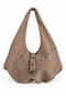 Roxy Women's Shoulder Bag with Buckle and Metal Accessory Details.