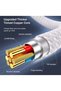 كابل شحن سريع بطول 1 متر، من نوع Lightning إلى USB-C، بقدرة 65 واط، متوافق مع أجهزة iPhone، ومقاوم للقطع. - 2