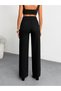 Women's High-Lycra Black Straight-Leg Jeans - 2