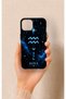 iPhone 14 Compatible Bucket Constellation-Themed Patterned Silicone Case.